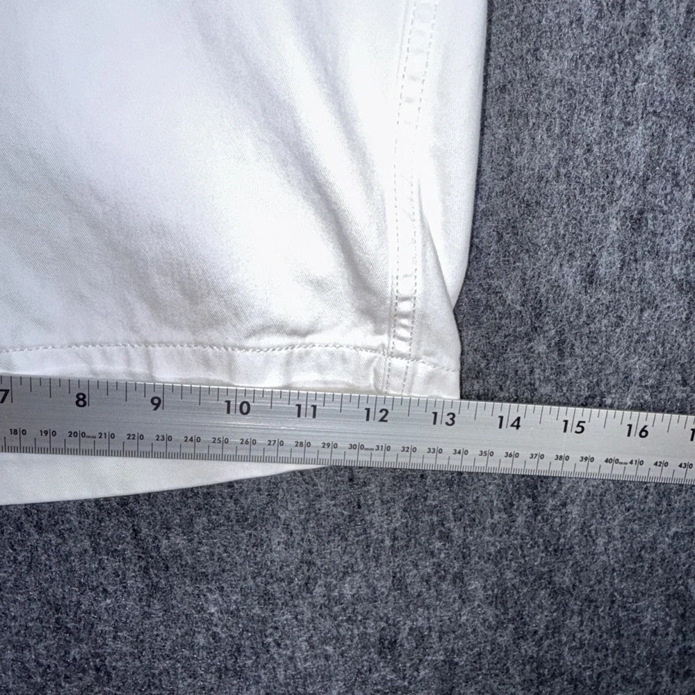 Polo Ralph Lauren Chino Shorts Mens‎ 40 White Stretch Performance Relaxed Fit